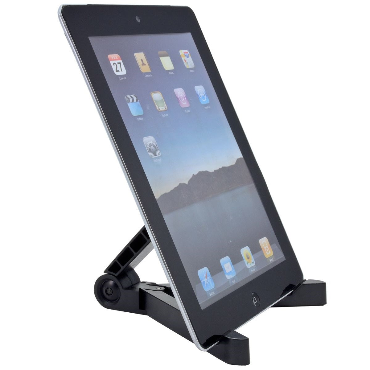 Soporte Plegable para Tablet 7" a 12" - Diseño portátil para uso en escritorio, avión, cocina, mesa